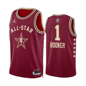 NBA Mænd Trøje All-Star 2024 Western Conference Devin Booker Rød Swingman